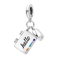 Laptop ve Mouse Sallantılı Charm