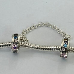 Taşlı Zincirli Charm