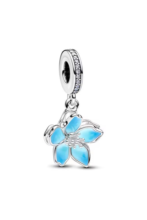 Mavi Menekşe Sallantılı Charm