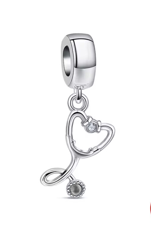 Kalp Stetoskop Sallantılı Charm