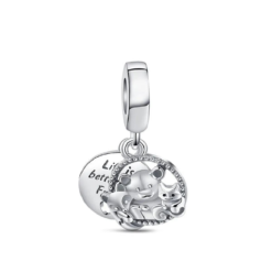 Ayı, Tilki Ve Sincap Sallantılı Charm