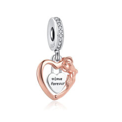 Love Forever Kalp Sallantılı Charm