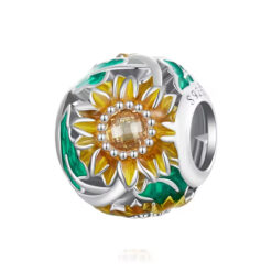 Güneş ve Yaprak Kafes İşi Charm