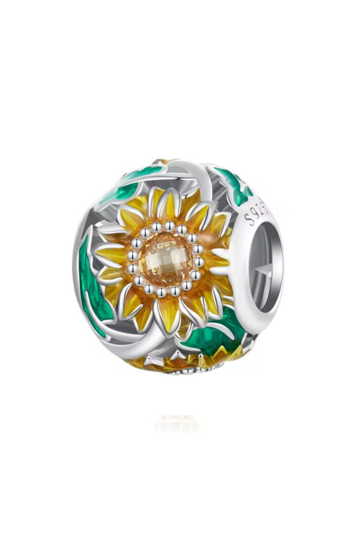 Güneş ve Yaprak Kafes İşi Charm