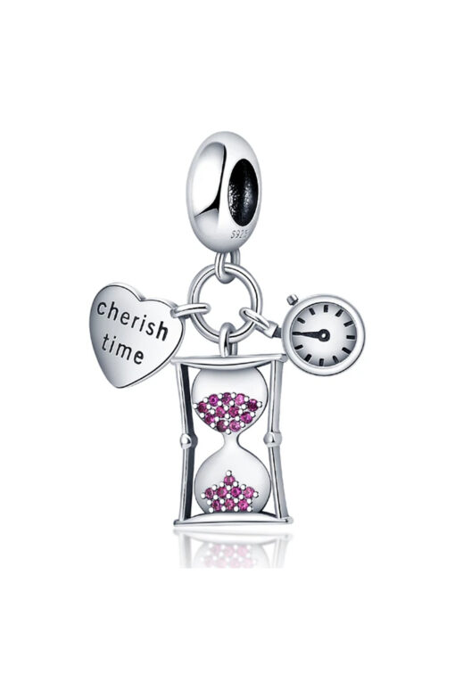 Zamanın Kıymetini Bil Yazılı Sallantılı  Charm