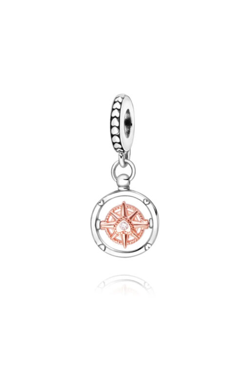 Rose Pusula Sallantılı Charm