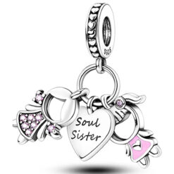 Kız Kardeşler Sallantılı Charm