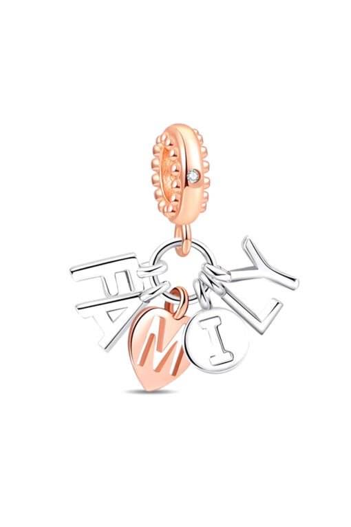Family Harfleri Sallantılı Charm