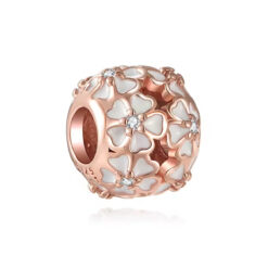 Rose Papatya Kafes İşi Charm