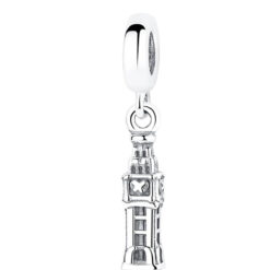 Gümüş Renk Big Ben Sallantılı Charm