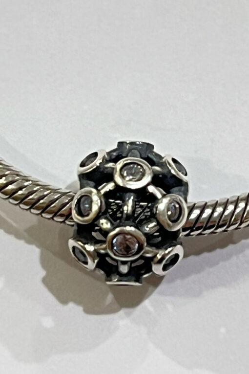Yerli Üretim Yuvarlak Taşlı Charm