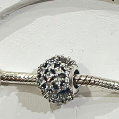 Parıltılı Taşlı Yuvarlak Charm