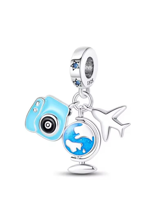 Dünya Küre , Uçak ve Kamera Sallantılı Charm