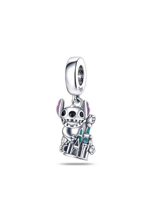 Stitch ve Kalesi Sallantılı Charm