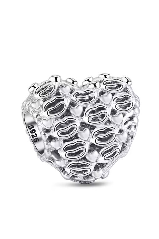 Kalp İmgeli Kalp Charm