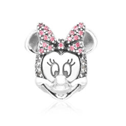 Minnie Taşlı Siluet Klips Charm