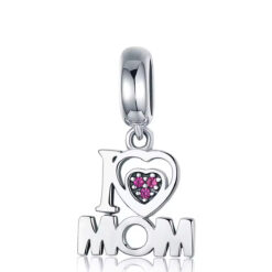 I LOVE MOM Sallantılı Charm