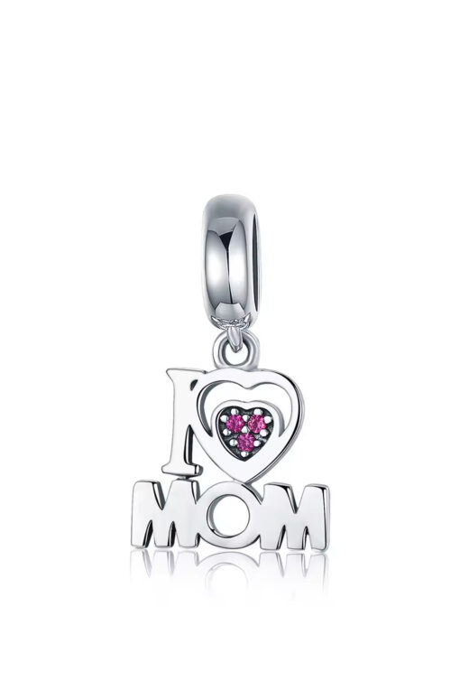 I LOVE MOM Sallantılı Charm