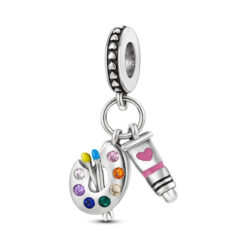 Palet ve Boya Sallantılı Charm