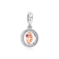 Rose Döner Halka Sallantılı Charm
