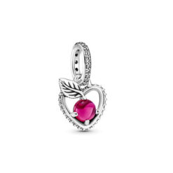 Kalpli Kırmızı Elma Sallantılı Charm