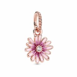 Pembe Papatya Sallantılı Charm