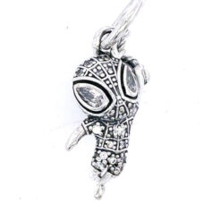 Parıldayan Taşlı Spider-Man Sallantılı Charm