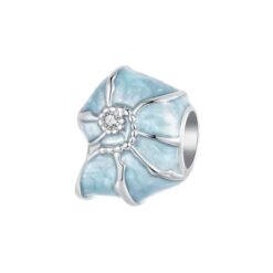 Mavi Deniz Fosili Charm