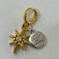 Sarı Yıldız Sallantılı Charm