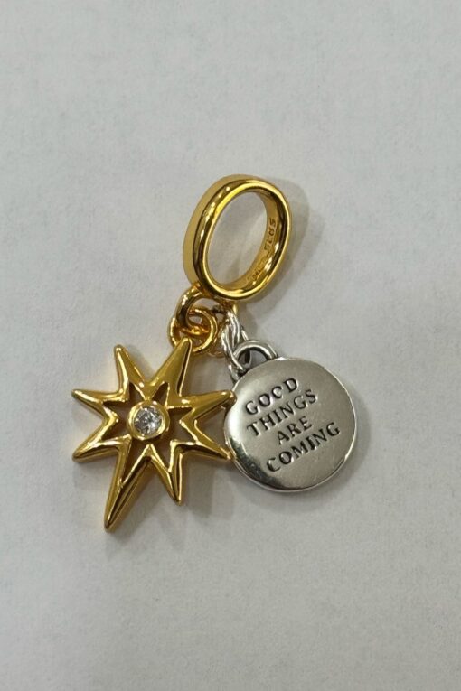 Sarı Yıldız Sallantılı Charm
