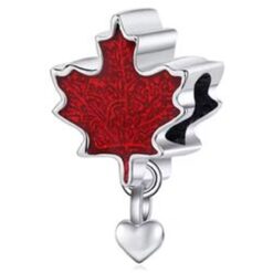 Kanada Yaprağı Charm Sallantılı Charm