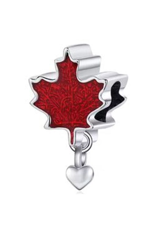 Kanada Yaprağı Charm Sallantılı Charm