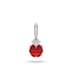 Kırmızı Uğur Böceği Sallantılı Charm