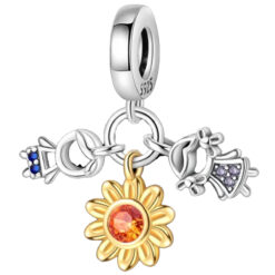 Kız , Erkek ve Güneş Sallantılı Charm