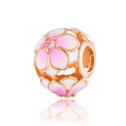 Rose Çiçek Kafes İşi Charm