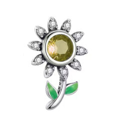 Ay Çiçeği Halka Charm