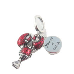Kırmızı Istakoz Sallantılı Charm
