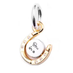 Milyonda Birsin Yazılı Sallantılı Charm