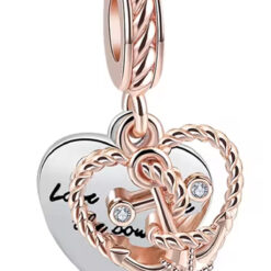 Rose Gemi Demiri Sallantılı Charm