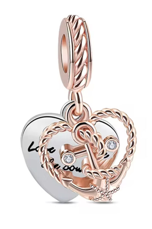 Rose Gemi Demiri Sallantılı Charm
