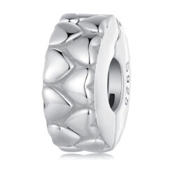 Kalp Desenli Klips Charm