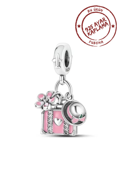 Pembe Valiz , Papatya  ve Şapka Sallantılı Charm