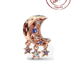 Fubena Rose ve Yıldız Sallantılı Charm