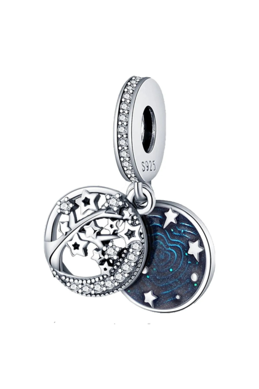 Mavi Gökyüzü Yıldızlar Sallantılı Charm