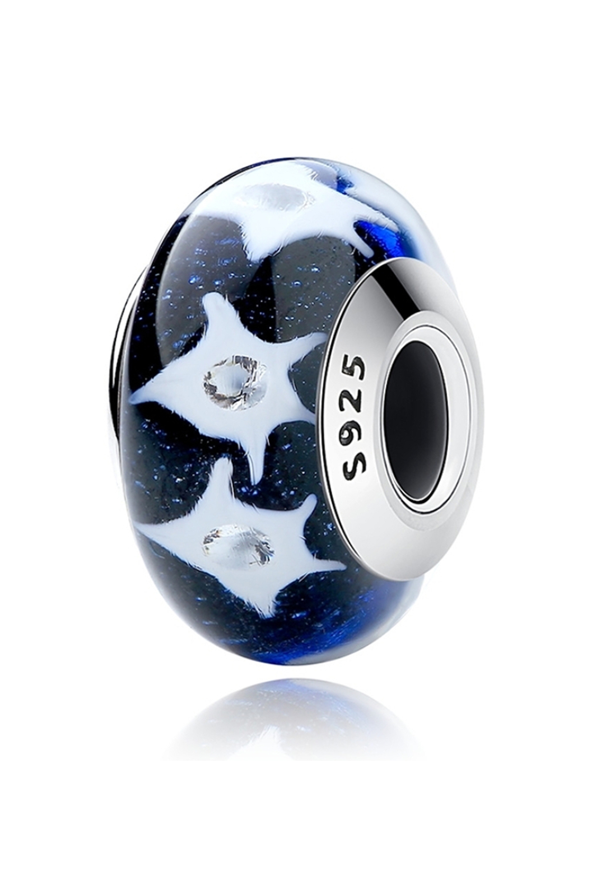 Desenli Murano Charm