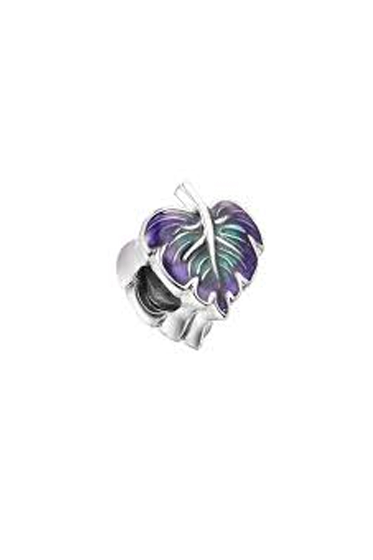 Mor , Yeşil Yaprak Charm