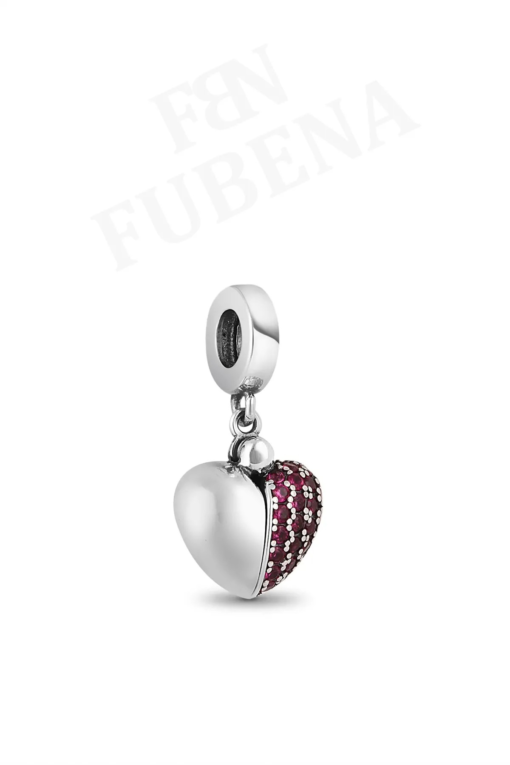 Seni Seviyorum Sallantılı Kalp Charm