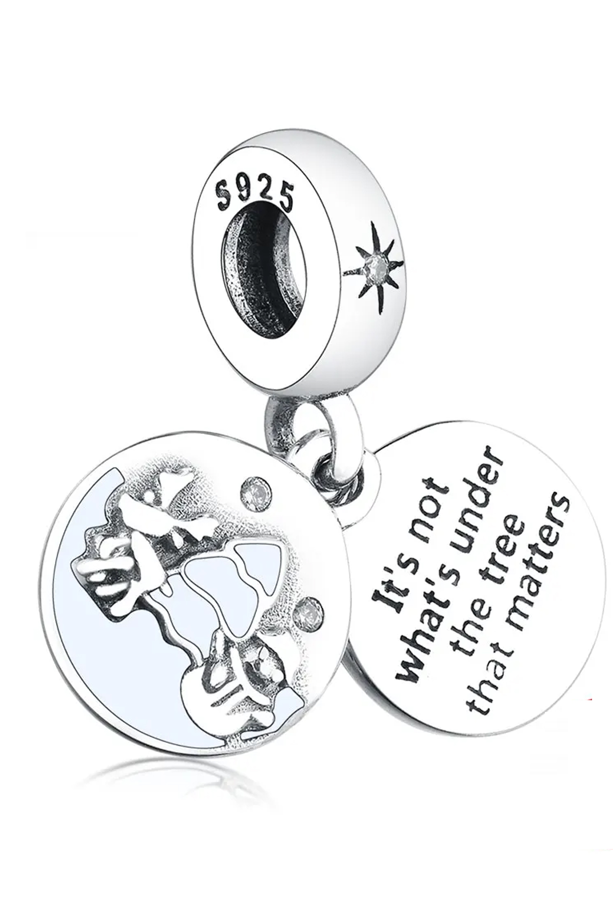 Önemli Olan Ağacın Altında Ne Olduğu Değil Yazılı Disk Charm