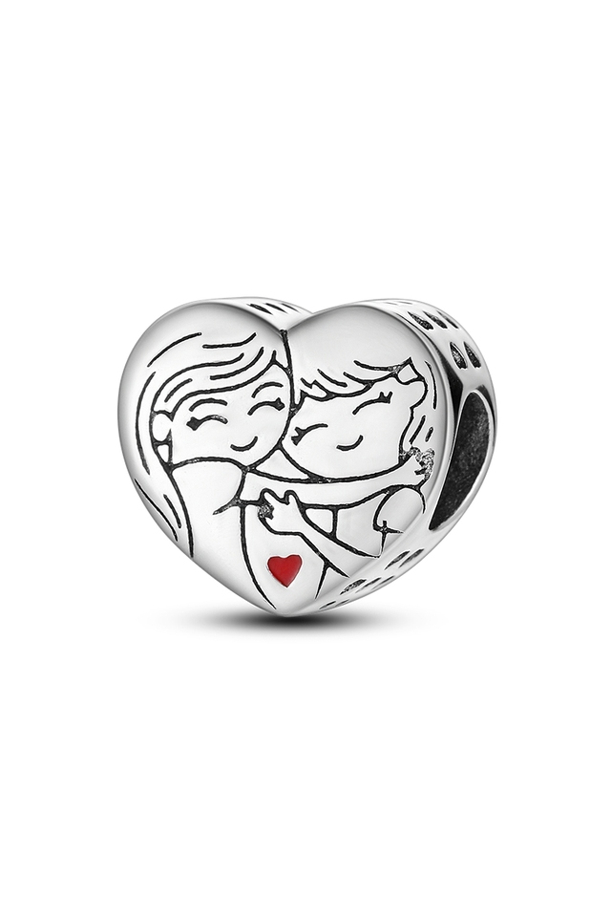 Canım Kardeşim Kalp Charm