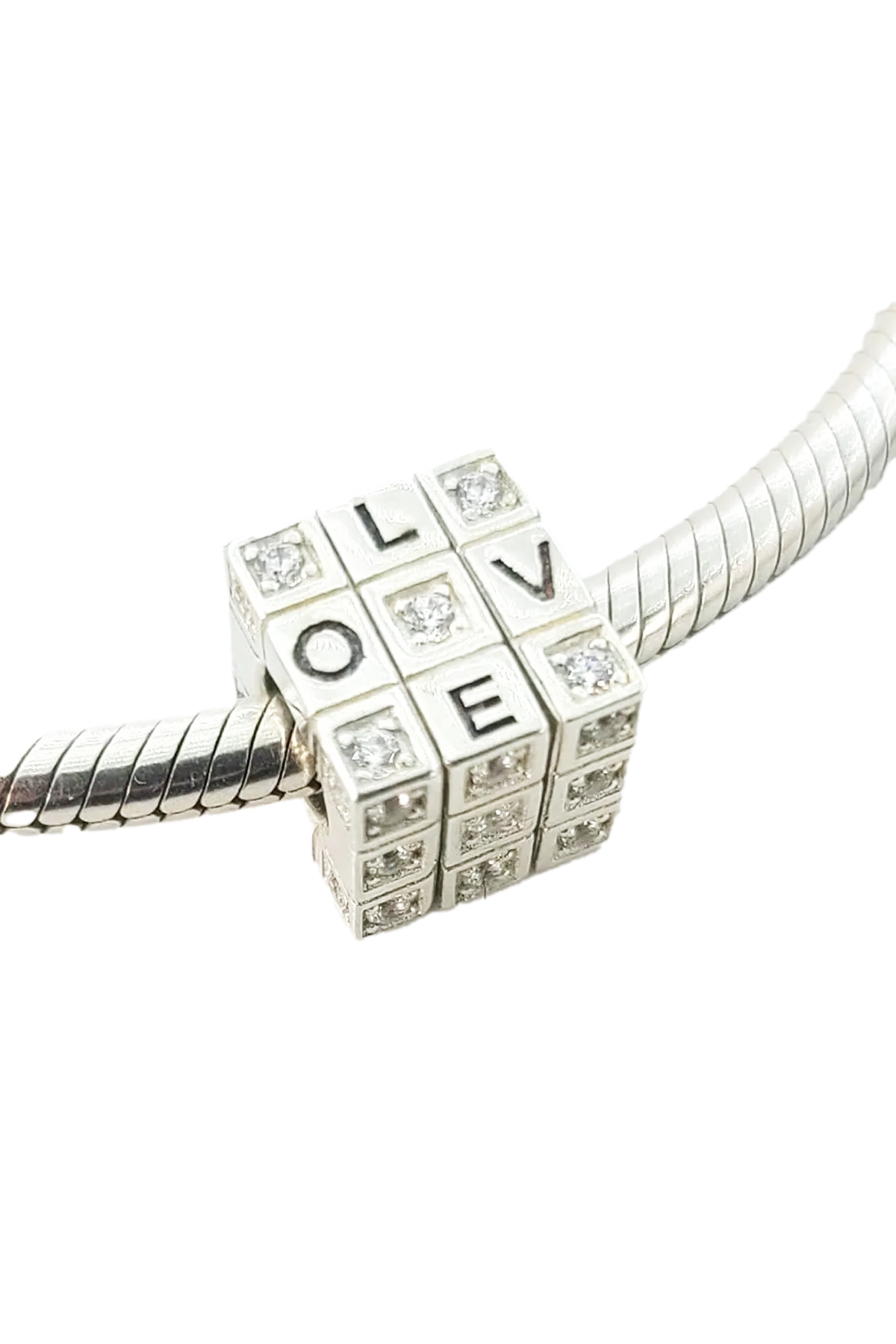 Gümüş Zeka Küpü Charm